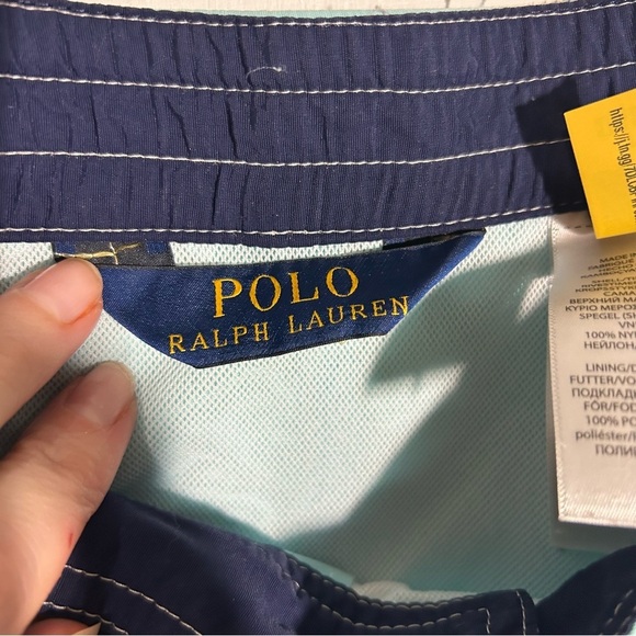 Polo Ralph Lauren Aqua swim trunks Board Shorts size XL - Picture 7 of 15